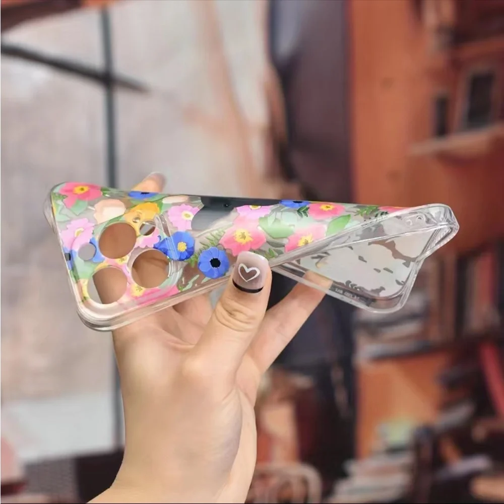Frenchie Dog Floral Silicone iPhone 14 Case NEW